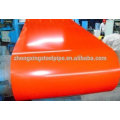 Galvanizada prepainted/chapa de aço galvanizado/folha de aço galvanizada bobina de aço